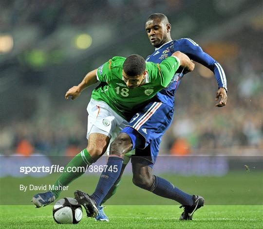 Republic of Ireland v France - FIFA 2010 World Cup Qualifying Play-Off 1st leg Republic of Ireland v France - FIFA 2010 World Cup Qualifying Play-Off 1st leg