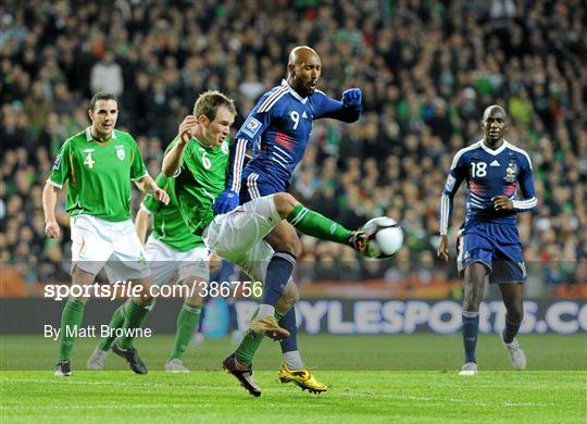 Republic of Ireland v France - FIFA 2010 World Cup Qualifying Play-Off 1st leg Republic of Ireland v France - FIFA 2010 World Cup Qualifying Play-Off 1st leg
