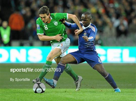 Republic of Ireland v France - FIFA 2010 World Cup Qualifying Play-Off 1st leg Republic of Ireland v France - FIFA 2010 World Cup Qualifying Play-Off 1st leg