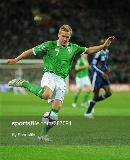 Republic of Ireland v France - FIFA 2010 World Cup Qualifying Play-Off 1st leg Republic of Ireland v France - FIFA 2010 World Cup Qualifying Play-Off 1st leg