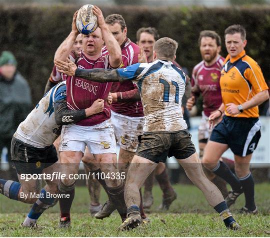 Roscrea RFC v Edenderry RFC - Bank of Ireland Provincial Towns Cup Round 1