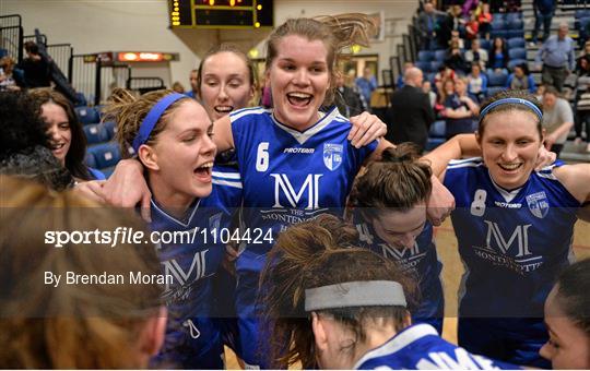 Team Montenotte Hotel, Cork v Pyrobel Killester - Basketball Ireland Women's National Cup Final