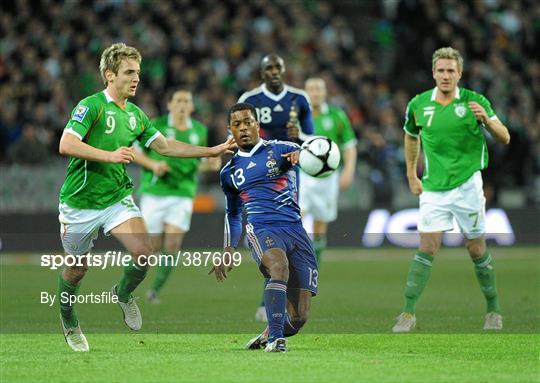 Republic of Ireland v France - FIFA 2010 World Cup Qualifying Play-Off 1st leg Republic of Ireland v France - FIFA 2010 World Cup Qualifying Play-Off 1st leg