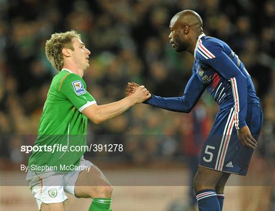 Republic of Ireland v France - FIFA 2010 World Cup Qualifying Play-Off 1st leg Republic of Ireland v France - FIFA 2010 World Cup Qualifying Play-Off 1st leg