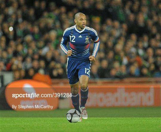 Republic of Ireland v France - FIFA 2010 World Cup Qualifying Play-Off 1st leg Republic of Ireland v France - FIFA 2010 World Cup Qualifying Play-Off 1st leg
