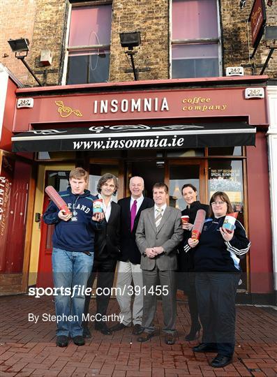 Insomnia Making Coffee and Cents for Special Olympics Ireland