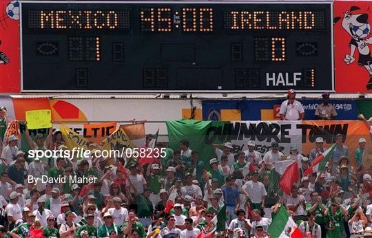 Mexico v Republic of Ireland - FIFA World Cup 1994 Group E