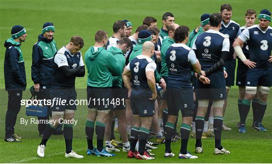 Ireland Rugby Captain's Run