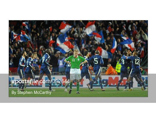 Republic of Ireland v France - FIFA 2010 World Cup Qualifying Play-Off 1st leg Republic of Ireland v France - FIFA 2010 World Cup Qualifying Play-Off 1st leg