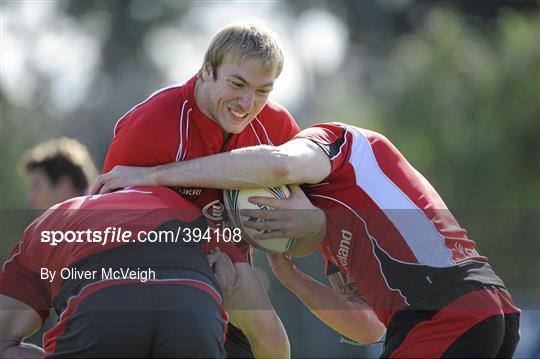 Ulster rugby squad training