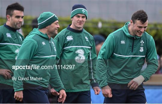 Ireland Rugby Squad Open Training