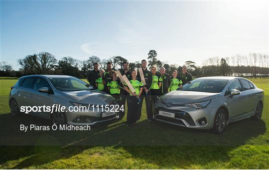Toyota Announce Renewal of Sponsorship with Cricket Ireland Toyota Announce Renewal of Sponsorship with Cricket Ireland