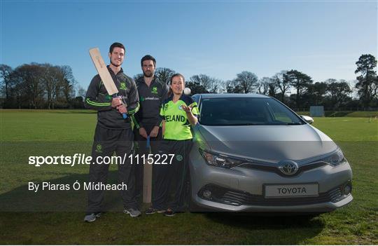 Toyota Announce Renewal of Sponsorship with Cricket Ireland