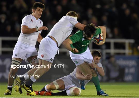 England v Ireland - U20 Six Nations Rugby Championship