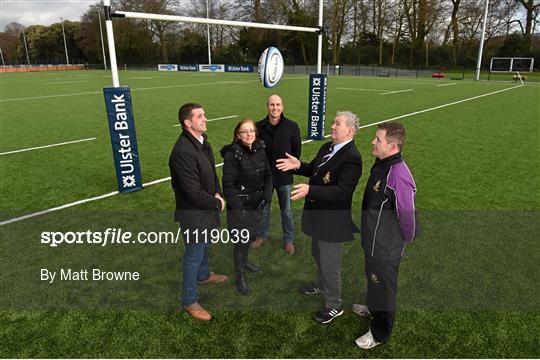 Ulster Bank announced as sponsor of Terenure College RFC’s new 4G all-weather pitch