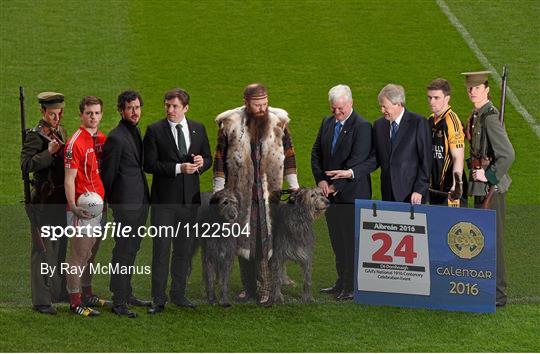 GAA Announce 1916 Commemoration Plans GAA Announce 1916 Commemoration Plans