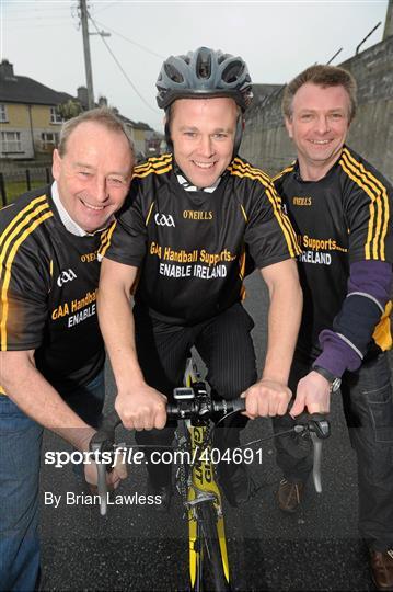 Kilkenny Hurlers Cycle for Enable Ireland