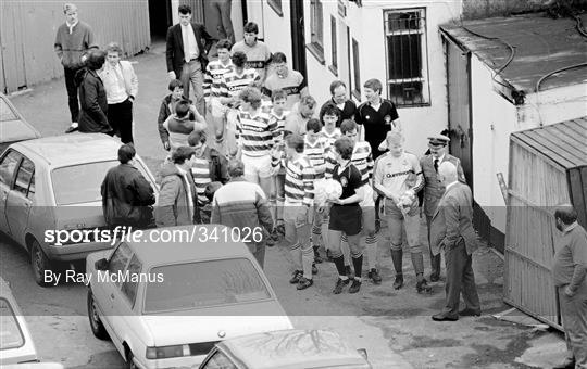 Shamrock Rovers v Sligo Rovers 1987 - last league game to be played in Glenmalure Park