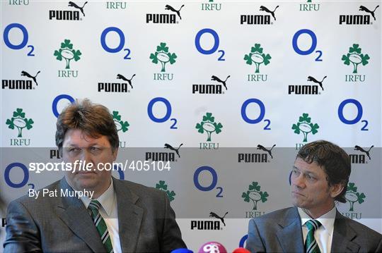 Ireland Rugby Squad Press Conference - Thurs 25th Feb