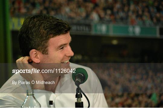 2FM Game On International Special, live from Aviva FanStudio