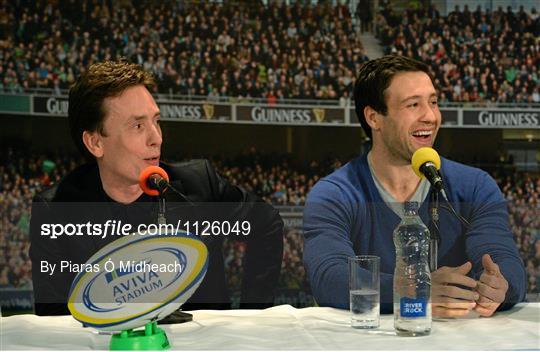 2FM Game On International Special, live from Aviva FanStudio