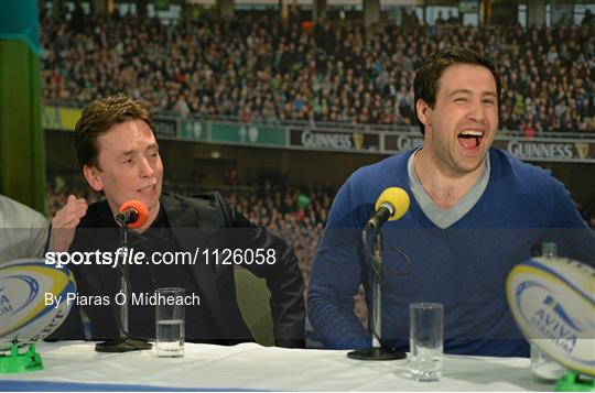 2FM Game On International Special, live from Aviva FanStudio