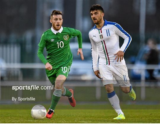 Republic of Ireland v Italy - UEFA U21 Championship Qualifier
