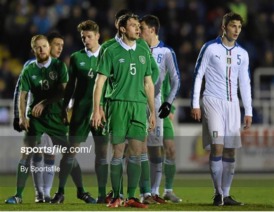 Republic of Ireland v Italy - UEFA U21 Championship Qualifier