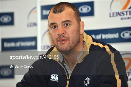 Leinster Rugby Squad Press Conference