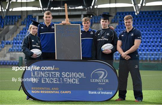 Leinster Rugby School of Excellence Launch Leinster Rugby School of Excellence Launch