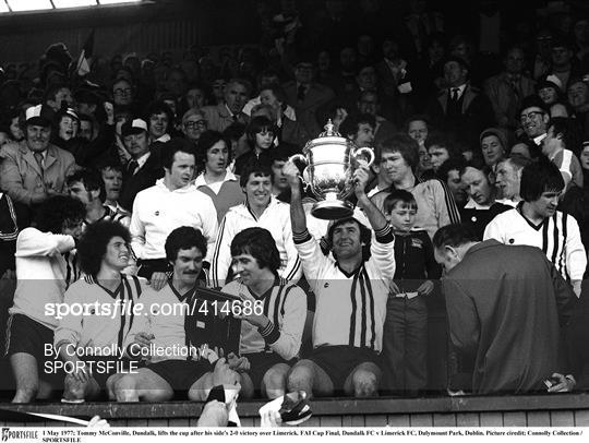 Dundalk v Limerick - FAI Cup Final 1977