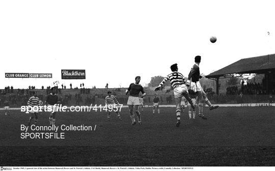 Shamrock Rovers v St. Patrick's Athletic - FAI Shield 1965
