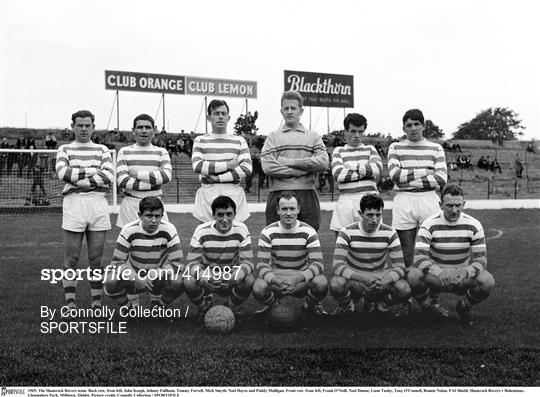 Shamrock Rovers v Bohemians - FAI Shield 1965