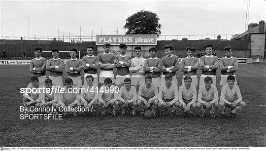 Home Farm 'A' v Home Farm 'B' - FAI Youth Cup Final 1965