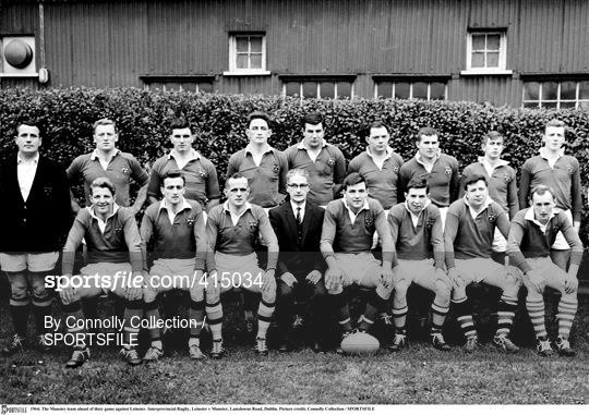 Leinster v Munster - Interprovincial Rugby 1964