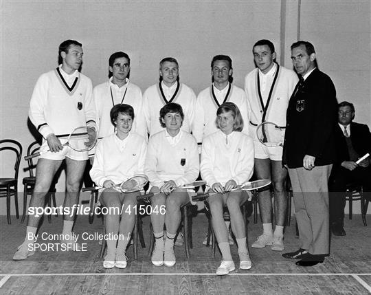 Ireland v West Germany - Badminton International 1965