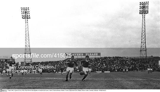 Republic of Ireland v France - U23 International 1966