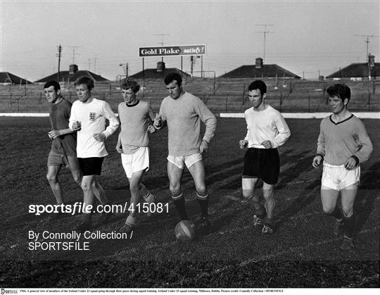 Ireland U23 Squad Training 1966
