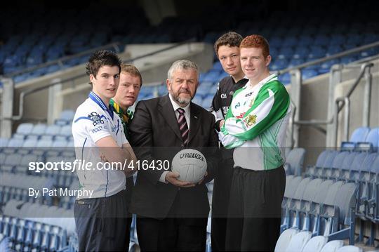 Launch of the All-Ireland Vocational Schools and Colleges A Football Finals