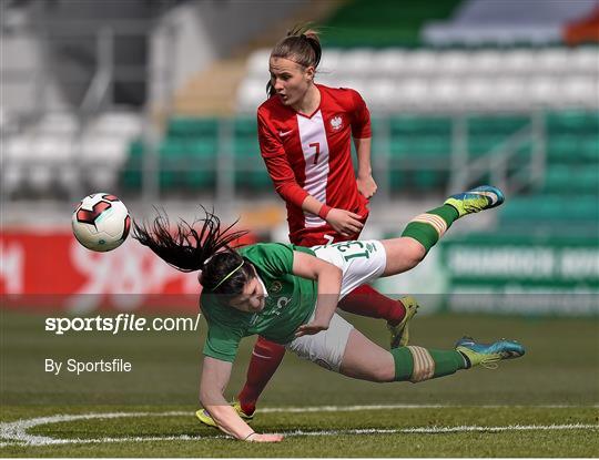 Republic of Ireland v Poland - UEFA Women's U19 Championship Qualifier Republic of Ireland v Poland - UEFA Women's U19 Championship Qualifier
