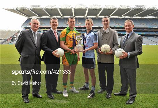 Dublin and Donegal Gear up for the Cadbury GAA Football U21 All-Ireland Championship Final