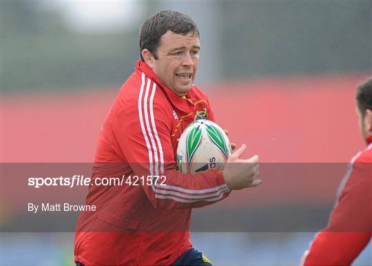 Munster Rugby Squad Training - Wednesday 28th April