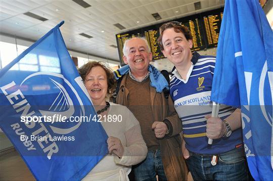 Munster and Leinster Rugby Fans