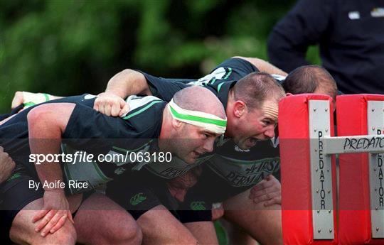 Ireland Rugby Training Session