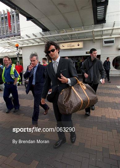 Portugal Squad arrive to Dublin