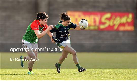 Mayo v Kerry - Lidl Ladies Football National League Division 1 semi-final Mayo v Kerry - Lidl Ladies Football National League Division 1 semi-final