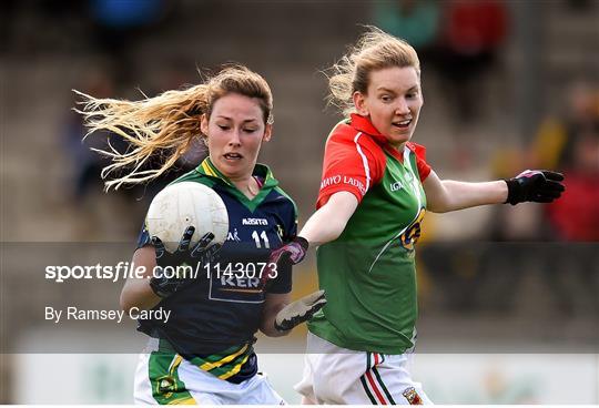 Mayo v Kerry - Lidl Ladies Football National League Division 1 semi-final Mayo v Kerry - Lidl Ladies Football National League Division 1 semi-final