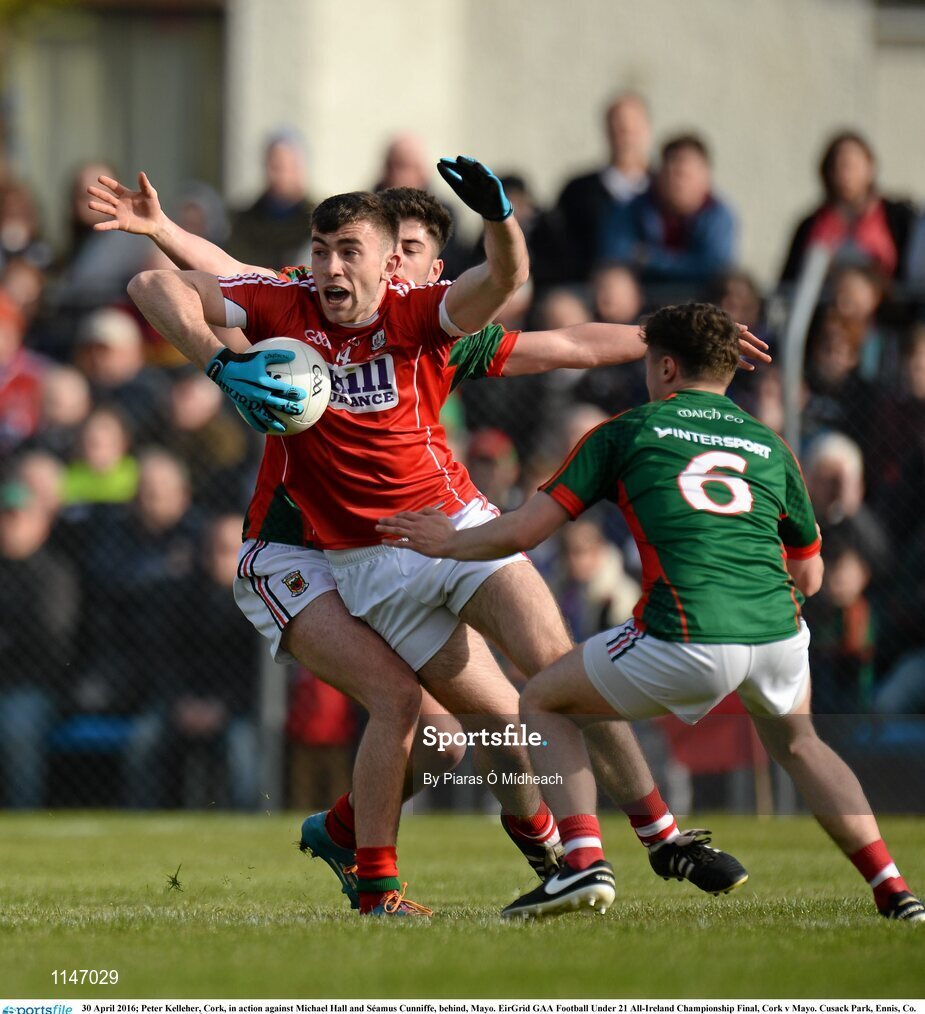 Sportsfile - Cork v Mayo - EirGrid GAA Football Under 21 ...