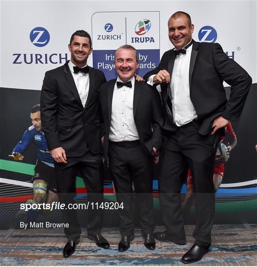 Zurich IRUPA Rugby Player Awards 2016