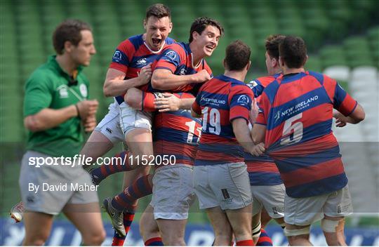 Clontarf v Cork Constitution - Ulster Bank League Division 1A Final